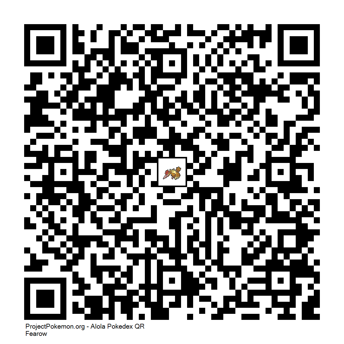 Cdigo QR de Fearow